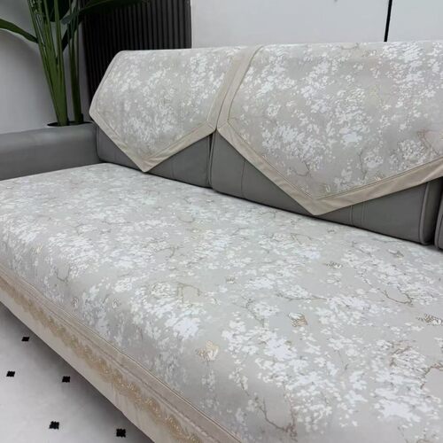 蝶恋芳华高端沙发垫四季通用防滑简约