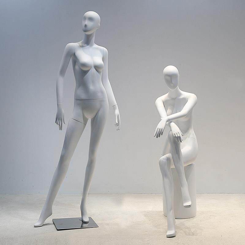 模特道具女全身个性服装店女装摄影婚纱橱窗展示假人体女式模特架