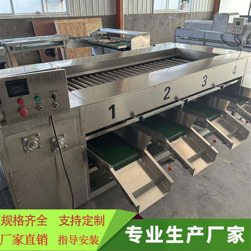 滚杠式水果分选机不锈钢百香果柠檬滚杠分级机苹果分选机厂家
