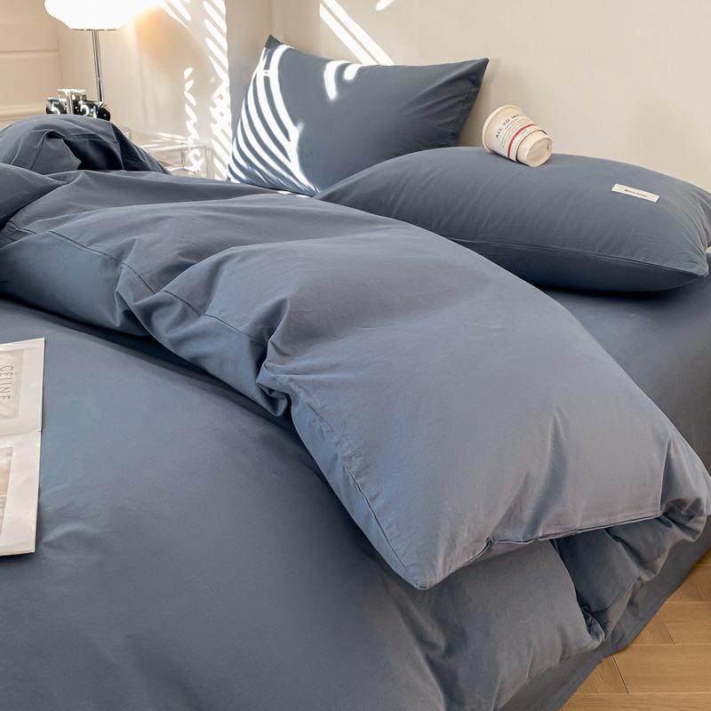 色织40支纯棉被套单件2025秋季纯色单人全棉被罩家用双人被单,床上用品,学生床品套件,淘宝优惠券,粉丝福利购,淘宝优惠卷