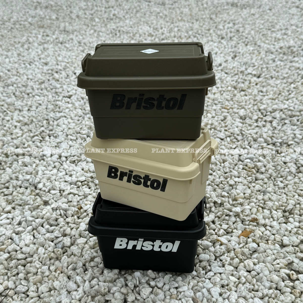 Brisol潮牌迷你储物箱FCRB桌面收纳旅行野营小号工具露营杂物盒
