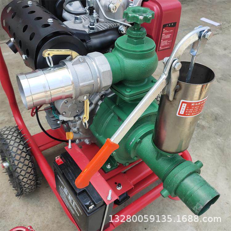 小型195风冷柴油机款高扬程水泵带喷枪微喷远距离输送高山爬坡