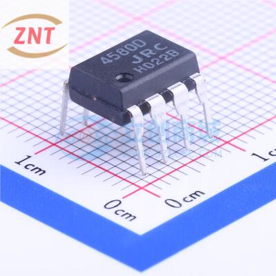 运算放大器 NJM4580D-#ZZZB DIP-8 原装正品 电子元器件配单