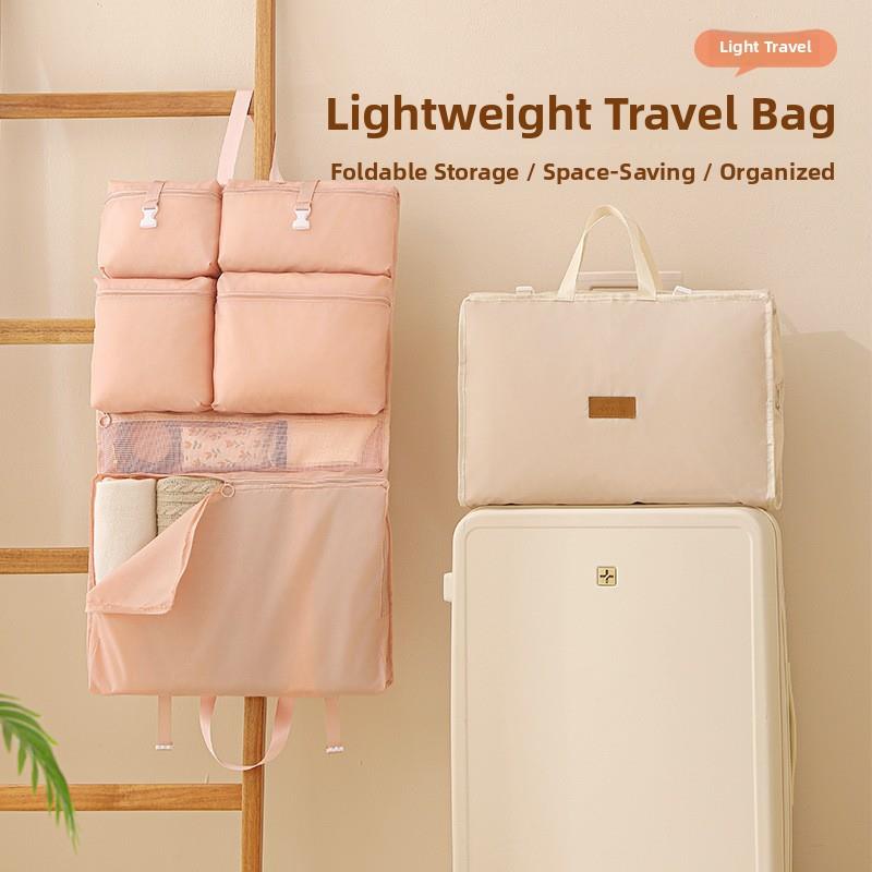 旅行收纳挂袋服装内衣袜子分拣箱商务旅行大容量手提行李箱化妆品