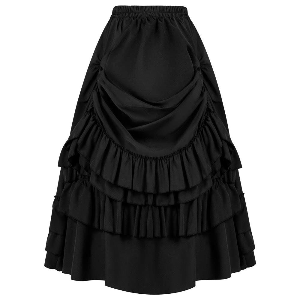 Womens Gothic Style Skirt Renaissance Skirt Performance