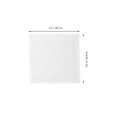 20pcs Label Pockets Self Adhesive Clear PVC Holders Index