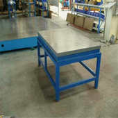 基准铸铁平台可来图制作 安装 T型槽铸铁平台现货 发货速度快