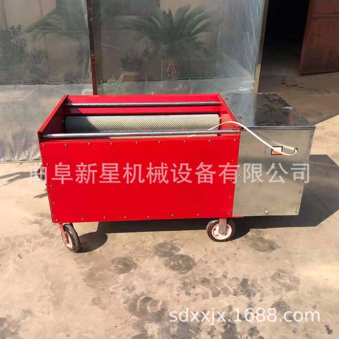 全自动核桃去皮机青核桃脱壳清洗机核桃去青皮机大产量核桃去皮机