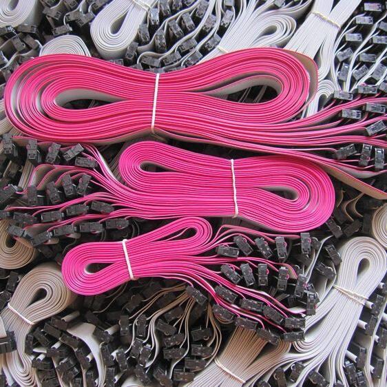 LED显示屏 灰色全铜长排线16P排线传输线16-40-60-80cm P10单元板