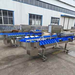 鸡翅鸡爪分拣机设备 全自动重量分选机设备 鸡胸肉分选机设备