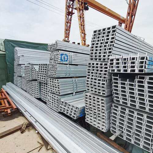 现货 镀锌槽钢 Q235B 建筑幕墙用U型槽 槽钢10# 冲孔
