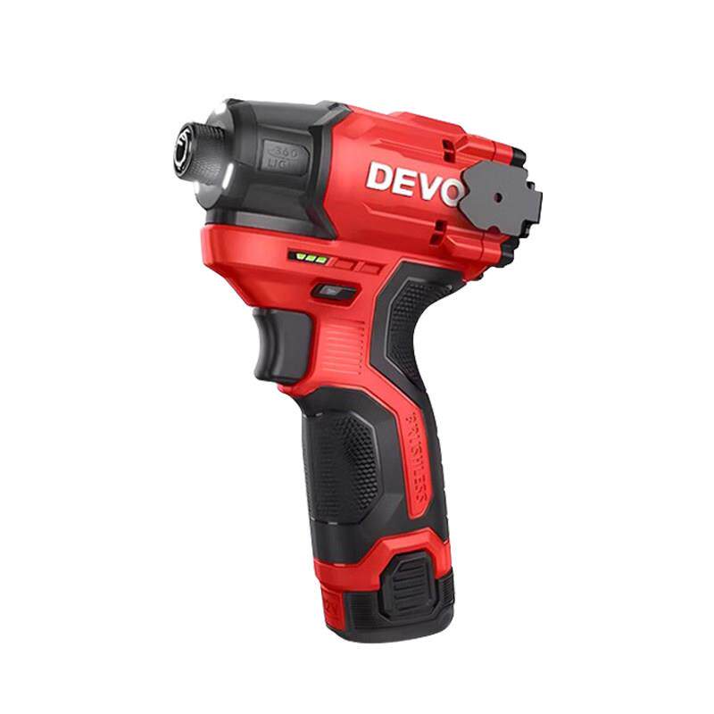 大佑冲击螺丝刀5767Q无刷电动螺丝刀可充电风螺丝刀锂电手钻电动