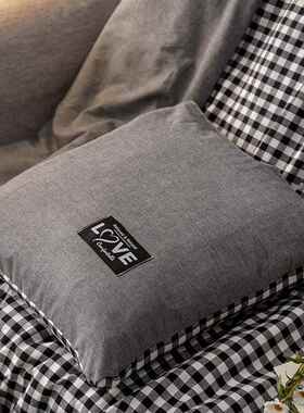 棉被F767J685双用面抱枕子两车载靠枕沙发盖被午休被无拉链质量好