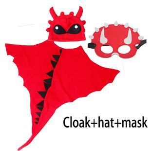 Toothless Dragon Cape Hat with Costume Cloak