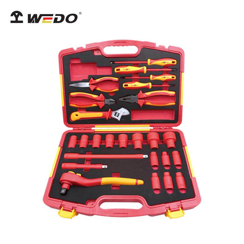 WEDO维度25件套绝缘套装工具绝缘耐高压电工维修专用套装厂家直供