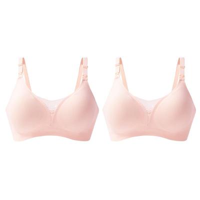 哺乳期海狸防哩嗨内衣下垂两用聚拢乳薄孕妇哺乳文胸款内衣孕期浦