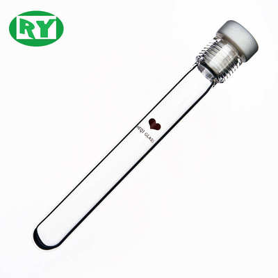 禾汽实力厂家高硼硅3.3厚壁耐压瓶长管26-46mm螺纹口耐压管细口瓶