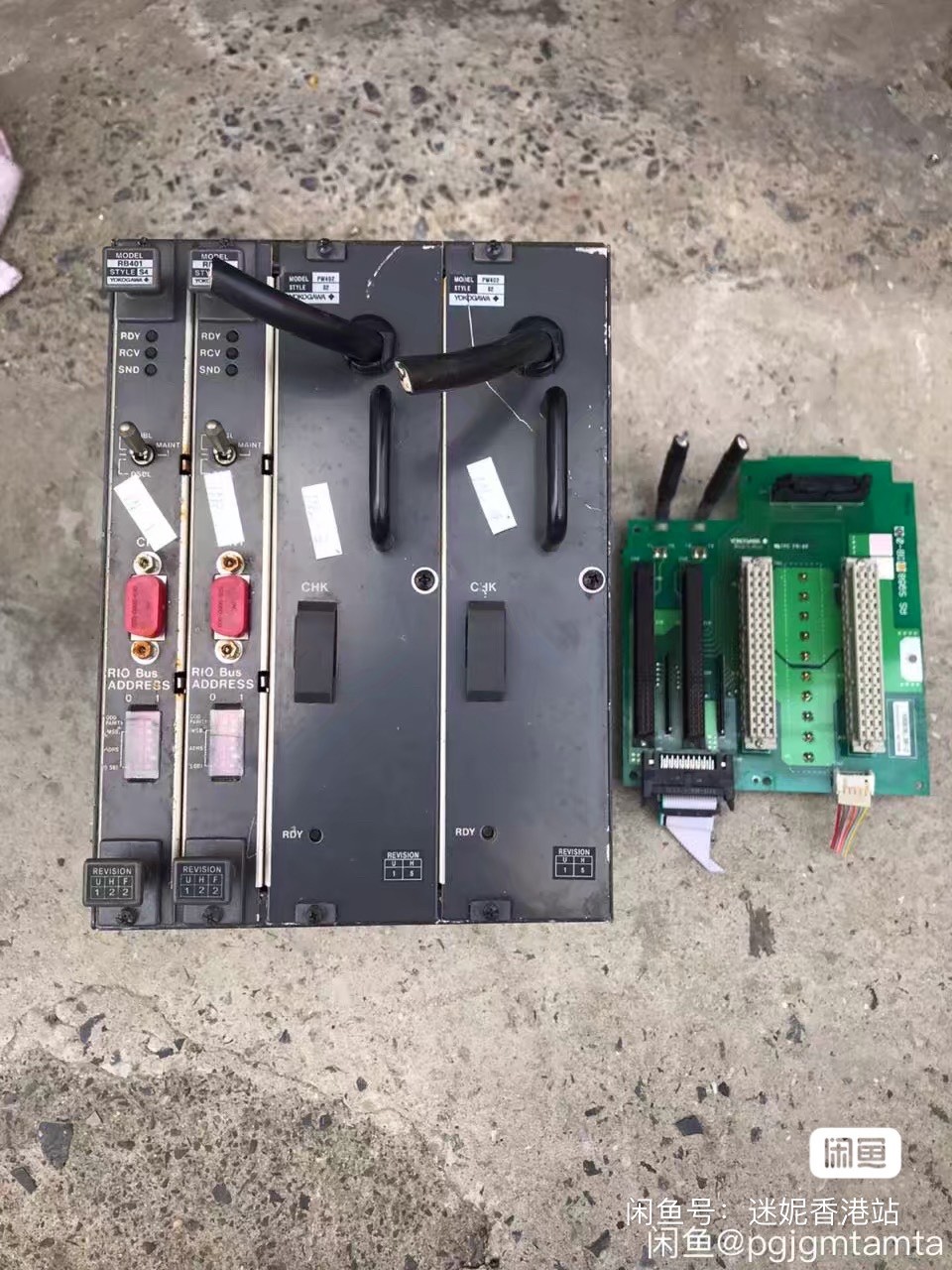 日本横河卡件模块 RB401-S4 实物拍摄，拆机包好。