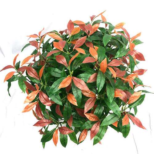 仿真植物红叶树绿植红楠树楠木树客厅落地盆栽装饰摆件厂家