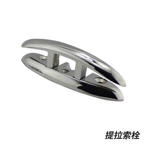 游艇配件提拉索栓316不锈钢隐形索栓 羊角折叠索栓系船柱船用五金