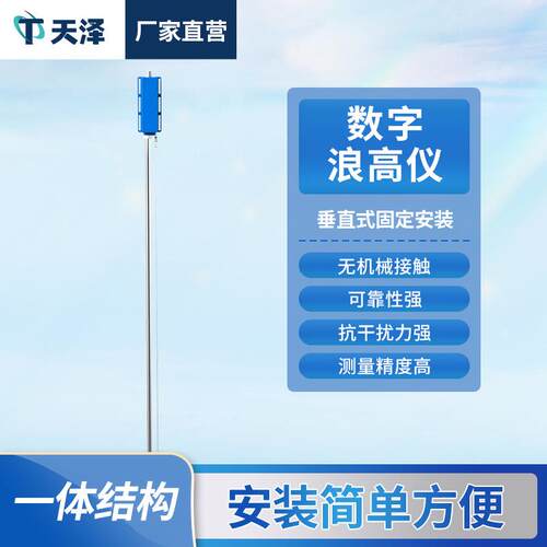 数字浪高仪电容式波高仪实验水池造波波浪测量仪测海浪高度仪器