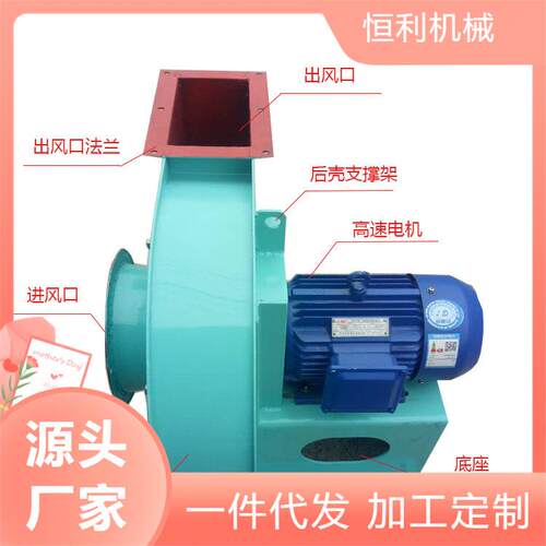 6-30No5中小型面粉机提料用通风机新款高压离心风机粮食加工机械