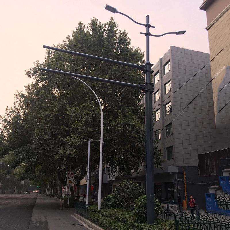 厂家多功能路灯杆综合交通信号灯指示牌路灯监控人行道合杆