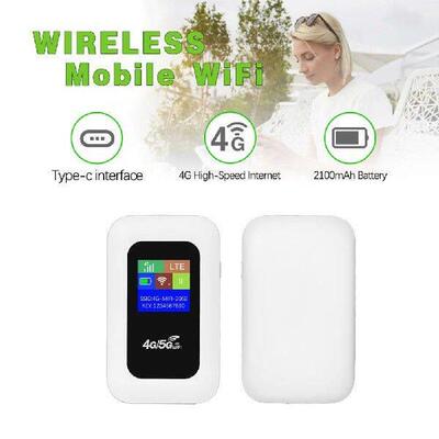 4G LTE Mobile WiFi Router with SIM Card Slot 150Mbps