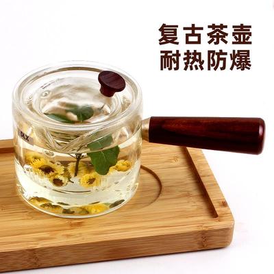 花草茶具泡茶壶高硼玻璃耐高温加厚电陶炉加热煮茶养生烧水壶家用