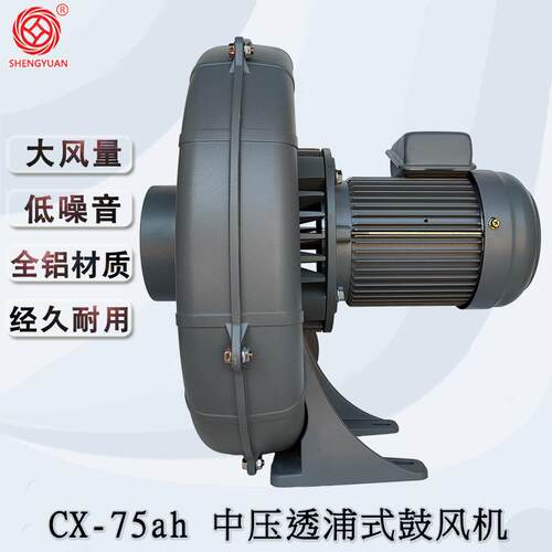 CX75离心式耐高温工业管道热风循环鼓风机干燥机吹料中压风机厂家