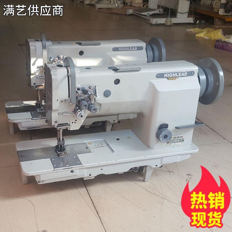 手袋皮革厚料同步工业缝纫机汽车坐垫双针厚料同步车