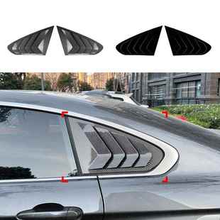 适用宝马4系F362014 2020后车窗百叶窗车贴外饰改装