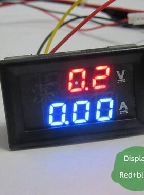 直流电压和电流表数字显示Led双显示数字电流表Dc0-100V/10A50A10