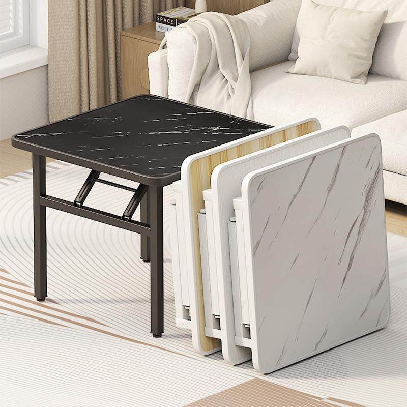 Foldable dining table, simple and practical for home use, su