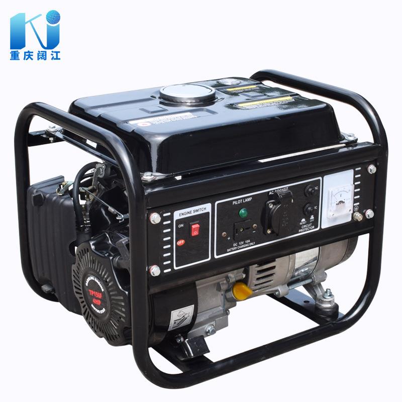 1KW发电机机组 汽油发电机小型发电机家用应急电源 1000W汽油发电