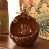 瑾礼中式 饰品 艺术玄关客厅放钥匙收纳入户禅意小摆件创意家居装