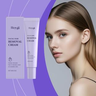 HOYGI Facial Hair Removal Cream - Gentle facial hair removal