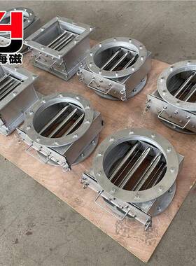 厂家专业CBX管道式除铁器 永磁除铁器