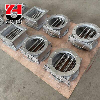 厂家专业CBX管道式除铁器 永磁除铁器