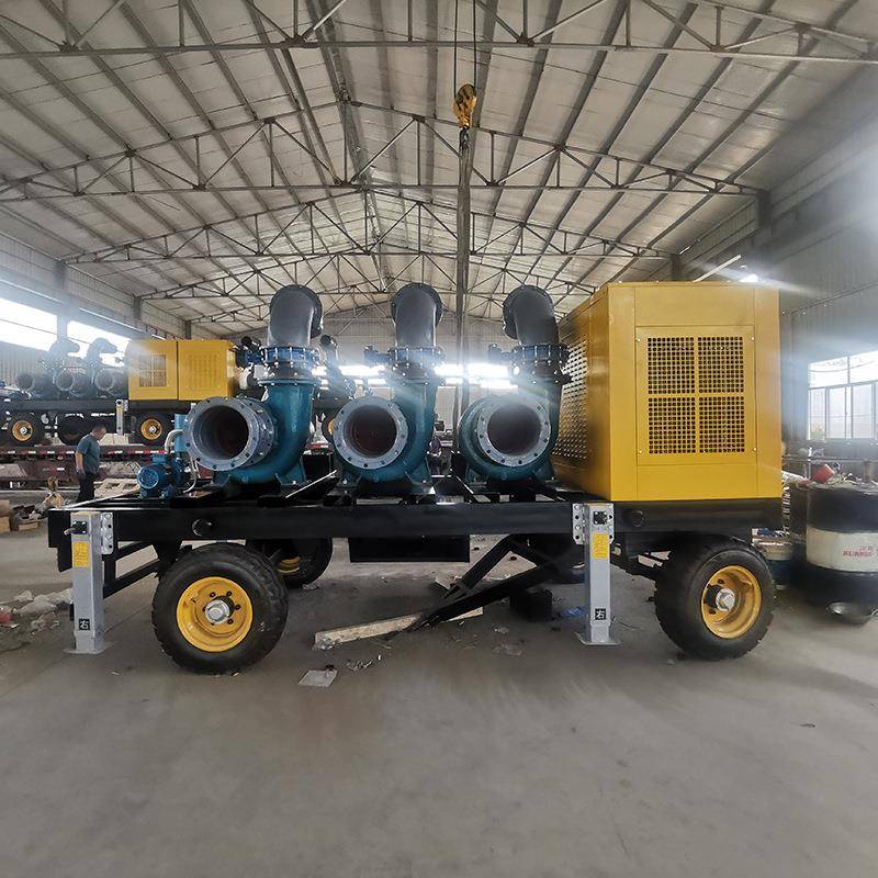 75kw水泵柴油发电机组水泵拖车低噪音发电机组75千瓦全国联保