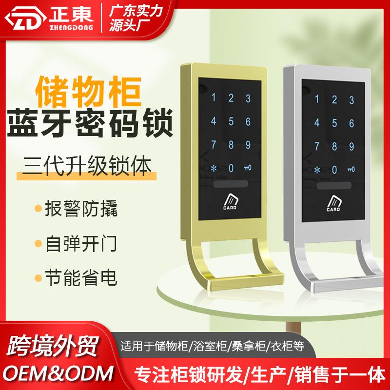 桑拿锁密码锁洗浴中心更衣柜电子锁健身房储物柜锁浴室柜门锁工厂