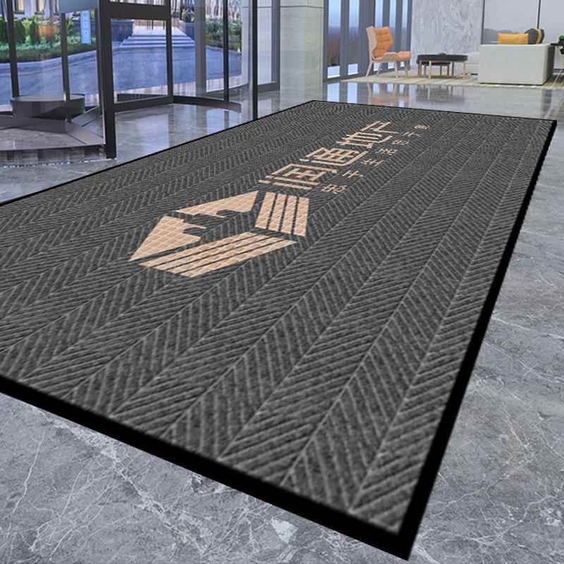 正品端商用门寸口地毯高定制耐磨吸水大尺楼宇场酒店楼盘商冲洗好