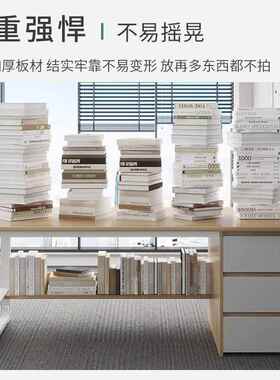 电脑桌子台式带抽现屉代约合办公FTS桌椅组家用书简桌学生学习桌