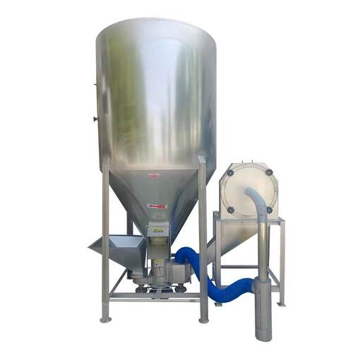 正品家用30kg500kg1000kg式无尘饲料搅0拌l粉碎机Al立养殖场打料