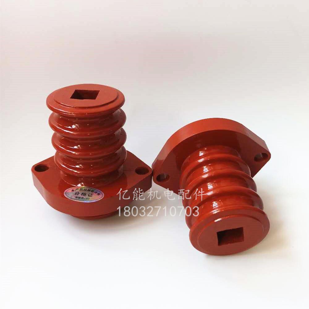 高压电机接线柱四伞方孔绝缘子10KV 6KV高压接线端子高度118mm