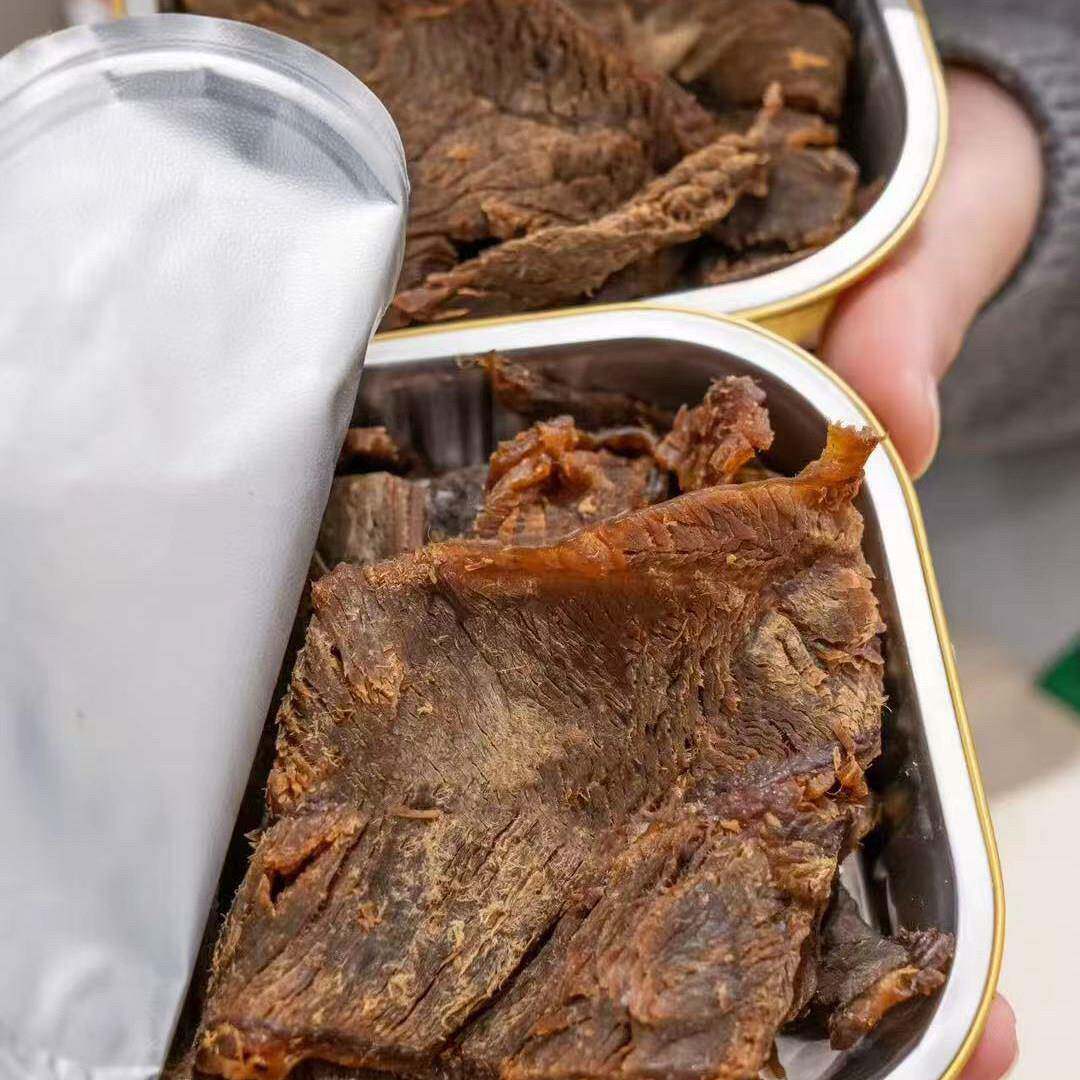 新疆包邮二两牛肉 口味任选温州卤牛肉干手撕原切牛肉零食