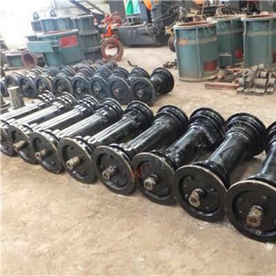 40T刮板机机尾滚筒 结构简单 前程40TX40T输送机配件 盲轴总成