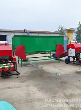 秆稻草打WUW捆机青机储饲料打捆包膜养秸打殖场青储秸秆圆捆捆机