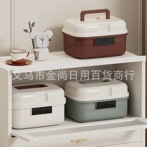 Advanced Password Storage Box with Lock for Private Document