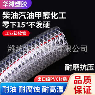 pvc钢丝高强度涤纶纤维覆合增强软管加厚高压耐腐蚀塑料水管家用